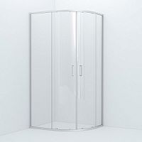 Душевое ограждение IDDIS, ZOD6CR8i23 Zodiac 100х195 см, глянцевый алюминиевый профиль