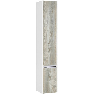 Шкаф - колонна Акватон 1A230503KPDAR Капри 30х163 см, правый, бетон пайн,хром глянец