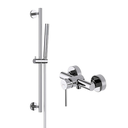 Комплект Aquatek AQ1332CR Европа для ванной Set 2 в 1 (AQ1360CR + AQ2012CR), хром