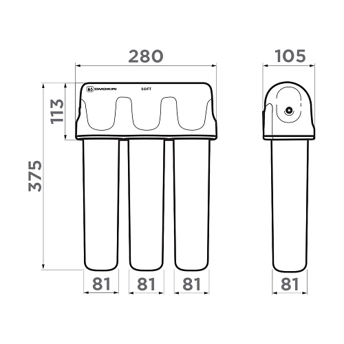 Фильтр для воды Omoikiri 4998031