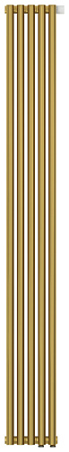 Радиатор Сунержа 03-0311-1805 Эстет-1 отопительный н/ж EU50 правый 1800х225 мм/ 5 секций, золото