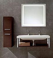 Зеркало Luminor LUMINOR Зеркало Luminor - Quatro 600*800, дневной свет, компл. подвеса, вык. сенсор, часы