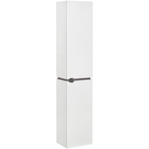 Шкаф - колонна Акватон 1A238603SY01R Скай PRO 30х147 см, правый, белый глянец/хром глянец купить недорого в интернет-магазине Керамос