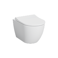 Чаша унитаза Vitra 7510B003-0075 Mia Round подвесного 36х54 см, SmoothFlush, безободковый, белый глянец Чаша унитаза Vitra 7510B003-0075 Mia Round подвесного 36х54 см, SmoothFlush, безободковый, белый глянец