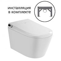 Инсталляция с подвесным унитазом Abber BEQUEM AC1119S-AC0101P2