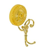 Крючок Migliore 31534 Montecarlo двойной с завитком, золото