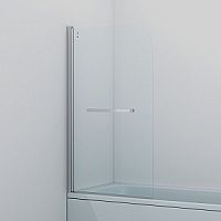 Шторка IDDIS, RAY6CS8i90 Ray на ванну 80х140 см, глянцевый алюминиевый профиль