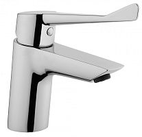 Смеситель Vitra A42484EXP Aquamed Solid S для раковины, локтевой, хром Смеситель Vitra A42484EXP Aquamed Solid S для раковины, локтевой, хром
