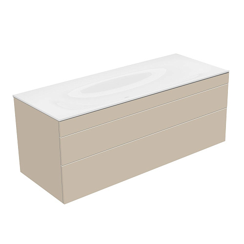Тумба Keuco 31561450000 Edition 400 под умывальник 140х53.5 см, кашемир/кашемир купить недорого в интернет-магазине Керамос