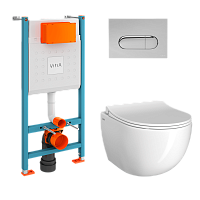 Унитаз подвесной Vitra Sento  плитка 9830B003-7212