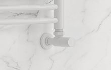 Вентиль Сунержа 12-1400-1212 угловой, (цилиндр) G 1/2" НР х G 1/2" НР, белый