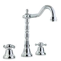 Смеситель Migliore 31617 Prestige для раковины, излив "змейка", Click-clack, хром