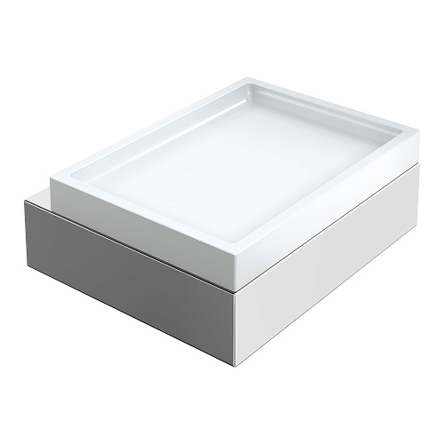 Мыльница Boheme Qubic 10723-CR купить недорого в интернет-магазине Керамос