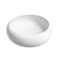 Умывальник Ceramica Nova CN6050MW Element, чаша накладная 36х36 см, белый матовый