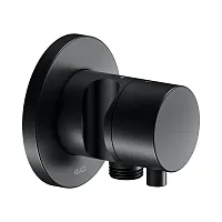 Переключатель Keuco 59557371201 IXMO на 2 потребителя, встраиваемый DN 15, черный матовый