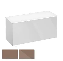 Тумба Keuco 34010140000 Royal Reflex боковая 80х33.5 см, трюфель/трюфель