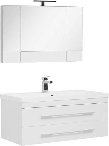 Комплект мебели Aquanet 00287696 Нота для ванной комнаты, белый купить недорого в интернет-магазине Керамос