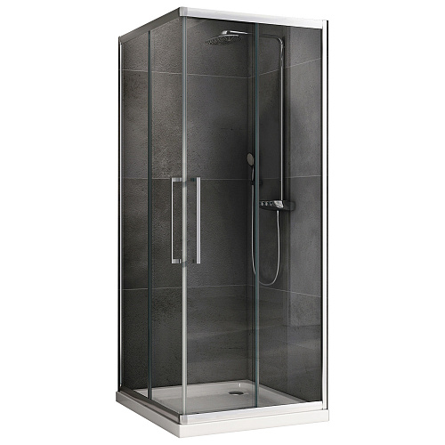 Душевой уголок ABBER Schwarzer Diamant AG02100H Душевой уголок ABBER Schwarzer Diamant AG02100H