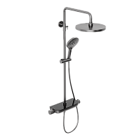 Душевая система с термостатом ABELSBERG Lineara SNS52790GM