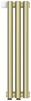 Радиатор Сунержа 020-0310-5003 Эстет-1 отопительный н/ж EU50 левый 500х135 мм/ 3 секции, шампань