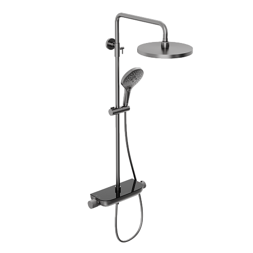 Душевая система с термостатом ABELSBERG Lineara SNS52790GM