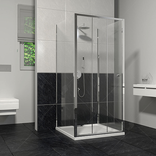 Душевой угол RGW CL-30 04093099-51 Classik квадратный 90х90х185 см, стекло - шиншилла Душевой угол RGW CL-30 04093099-51 Classik квадратный 90х90х185 см, стекло - шиншилла снят с производства