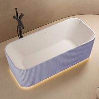 Ванна из искусственного камня Abber Stein AS9663Violett Ванна из искусственного камня Abber Stein AS9663Violett