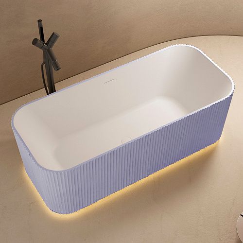 Ванна из искусственного камня Abber Stein AS9663Violett Ванна из искусственного камня Abber Stein AS9663Violett