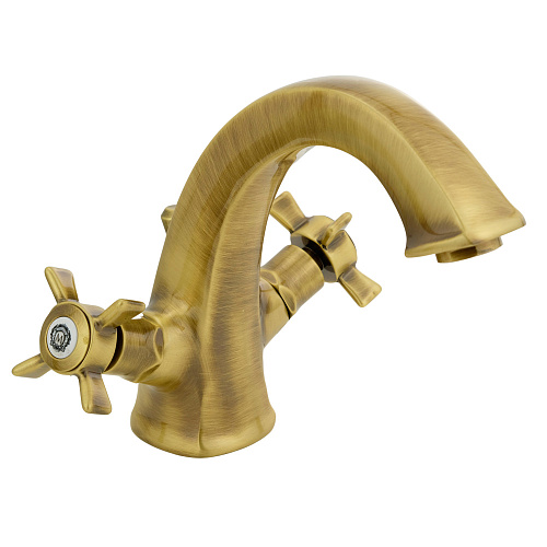 Смеситель Migliore 28502 Korona для раковины, бронза