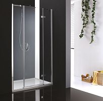 Cezares BERGAMO-W-B-13-60+60,60-C-Cr-R Душевая дверь