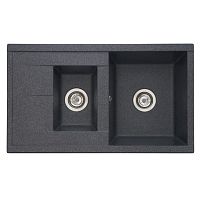 Мойка для кухни Акватон 1A716232DE210 Делия 87х51, графит Мойка для кухни Акватон 1A716232DE210 Делия 87х51, графит