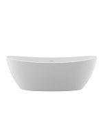 Ванна из искусственного камня BelBagno Unique BB-UNIQUE-180-85-64-SSB