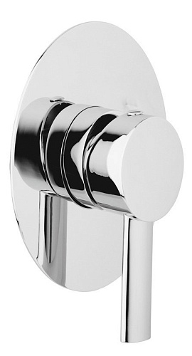 Смеситель Cezares OVER-DIM-01-Cr для душа, встраиваемый однорычажный, исполнение хром, ручки хромированные Смеситель Cezares OVER-DIM-01-Cr для душа, встраиваемый однорычажный, исполнение хром, ручки хромированные