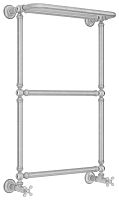 Полотенцесушитель водяной Сунержа 071-0281-8650 Ренессанс 860х500 мм, сатин