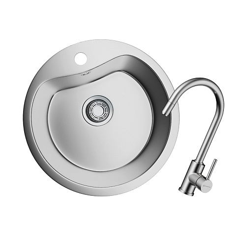 Комплект: мойка+ смеситель Omoikiri 3007.4230 купить недорого в интернет-магазине Керамос