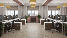 Кварцвиниловая клеевая плитка AlpineFloor АЛЬПИЙСКИЙ ШЕВРОН LVT CHEVRON ALPINE LVT ECO 20-11