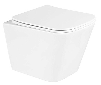 Унитаз подвесной с сиденьем BelBagno  BB3103CHR/SC