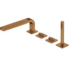 Смеситель Keuco 51130030200 Edition 11 для ванны, бронза шлифованная