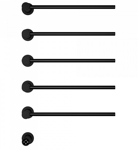 Полотенцесушитель Wonzon & Woghand  WW-AL315-MB