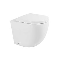 Унитаз приставной BelBagno SFERA-R BB2141CBR/BB865SC