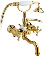 Смеситель Timo Nelson 1944Y-CR Gold для ванны с душем