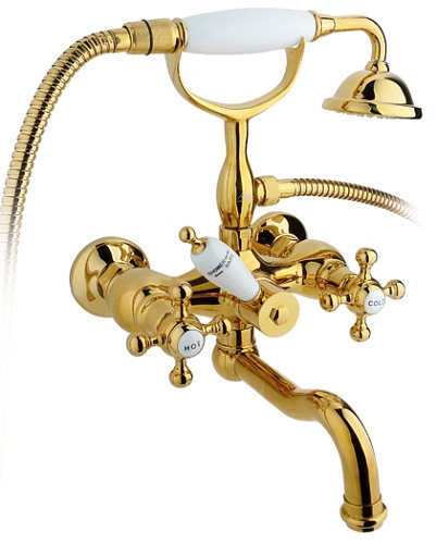 Смеситель Timo Nelson 1944Y-CR Gold для ванны с душем снят с производства