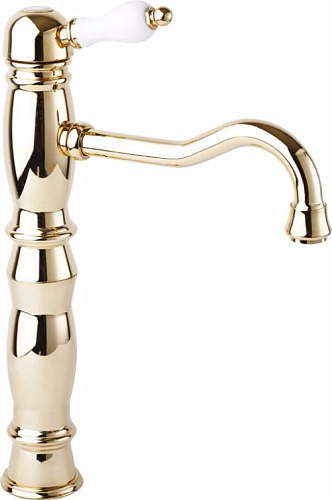 Смеситель Cezares VENEZIA-LSM1-A-03/24-Bi для раковины, золото Смеситель Cezares VENEZIA-LSM1-A-03/24-Bi для раковины, золото
