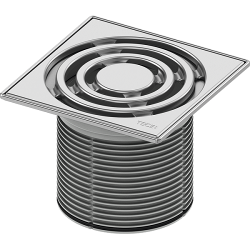 TECE 3660004 TECE Базовая решетка 150 х 150 мм со стальной  рамкой и удлинителем