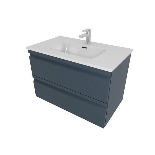 Тумба с раковиной Aquatek Вега AQ77080-MG купить недорого в интернет-магазине Керамос