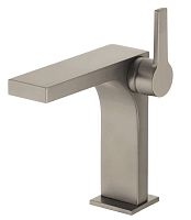 Смеситель Keuco 51102050100 Edition 11 для умывальника однорычажный, излив 15 см, никель шлифованный