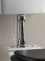 Devon&Devon IBACZWESCR Westminster/New Etoile/Rose Патрубок для низкого бачка, (укомплектован крепежом для декоративной заглушки унитаза), цвет хром