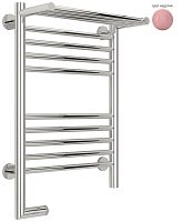 Полотенцесушитель электрический Сунержа 3015-5206-6040 Богема 2.0 РЭБ, 1П 600х400 мм/ МЭМ левый, светло-розовый (RAL 3015)