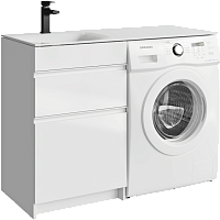 Тумба с раковиной Aqwella Duet DU01052N+FOR.11.04.D-L