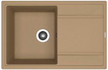 Мойка для кухни Florentina 20.270.C0780.306 Липси 78х51 см, с крылом, капучино